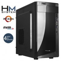 HM System Ryzen Force C2 - Minitorre MT - AMD Ryzen 5